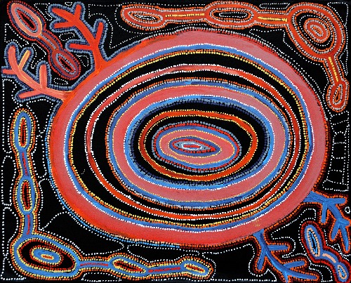 Pikilyi Jukurrpa (Vaughan Springs Dreaming) - TNHWU1782/17ny