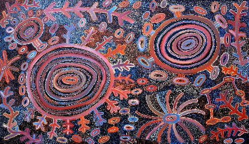 Pikilyi Jukurrpa (Vaughan Springs Dreaming) - TNHWU1575/17ny