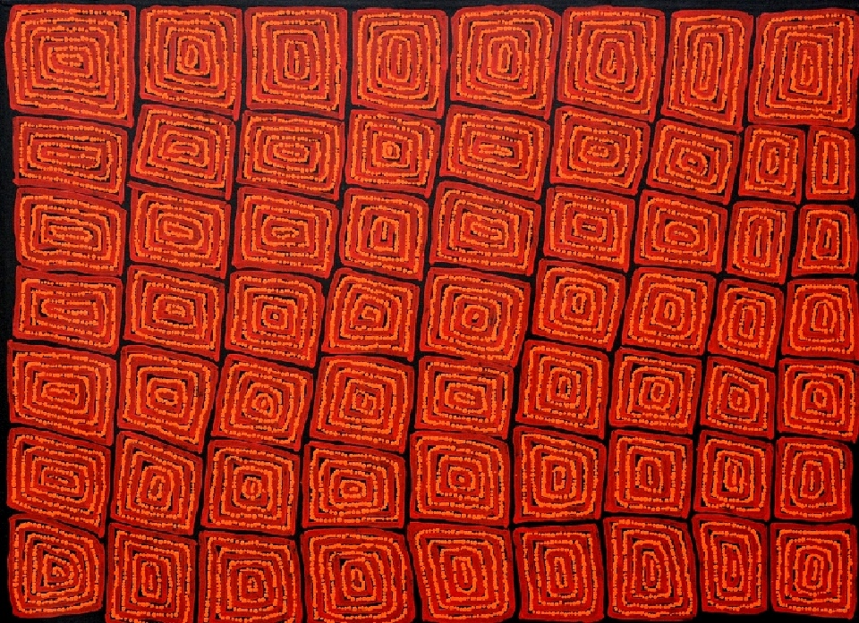 Tingari - TTJG0117 by Thomas Tjapaltjarri