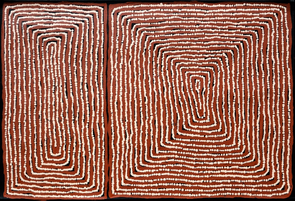 Tingari - TTJG0141 by Thomas Tjapaltjarri