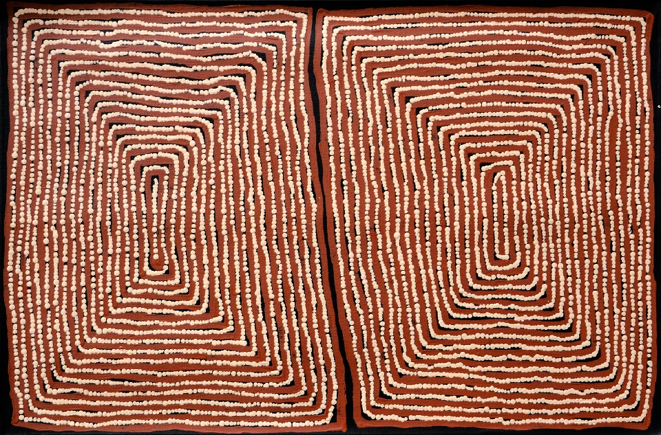 Tingari - TTJG0142 by Thomas Tjapaltjarri