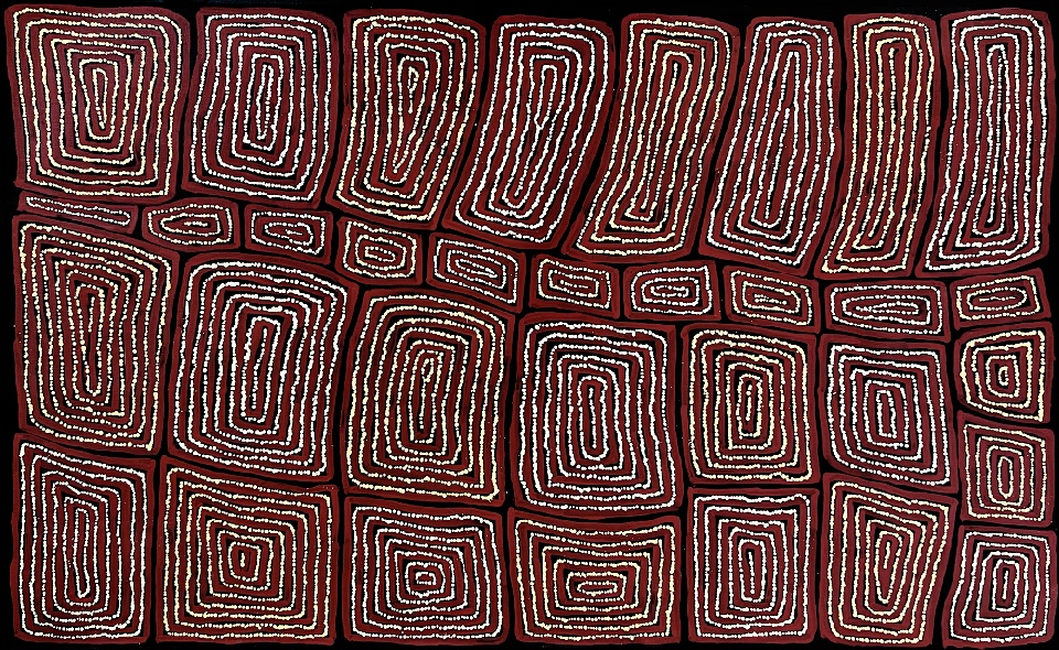 Tingari - TTJG0175 by Thomas Tjapaltjarri