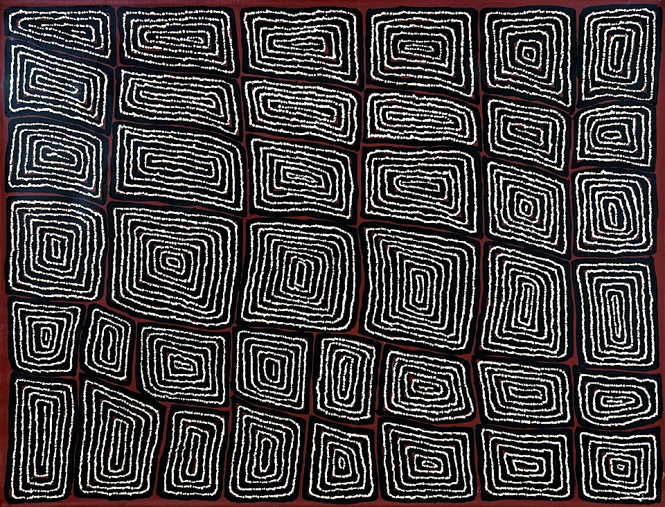 Tingari - TTJG0176 by Thomas Tjapaltjarri