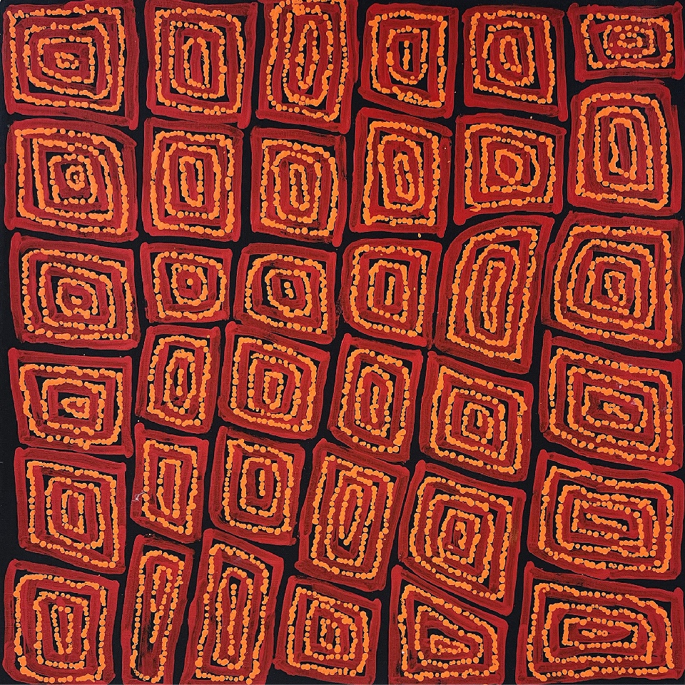 Tingari - TTJG0181 by Thomas Tjapaltjarri