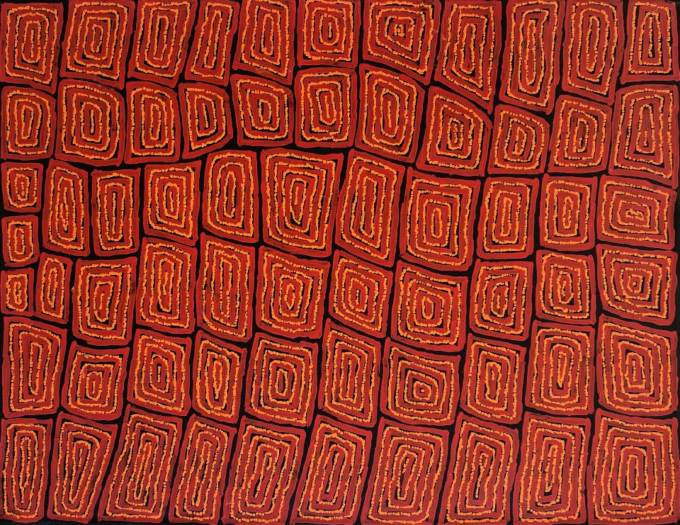 Tingari - TTJG0182 by Thomas Tjapaltjarri