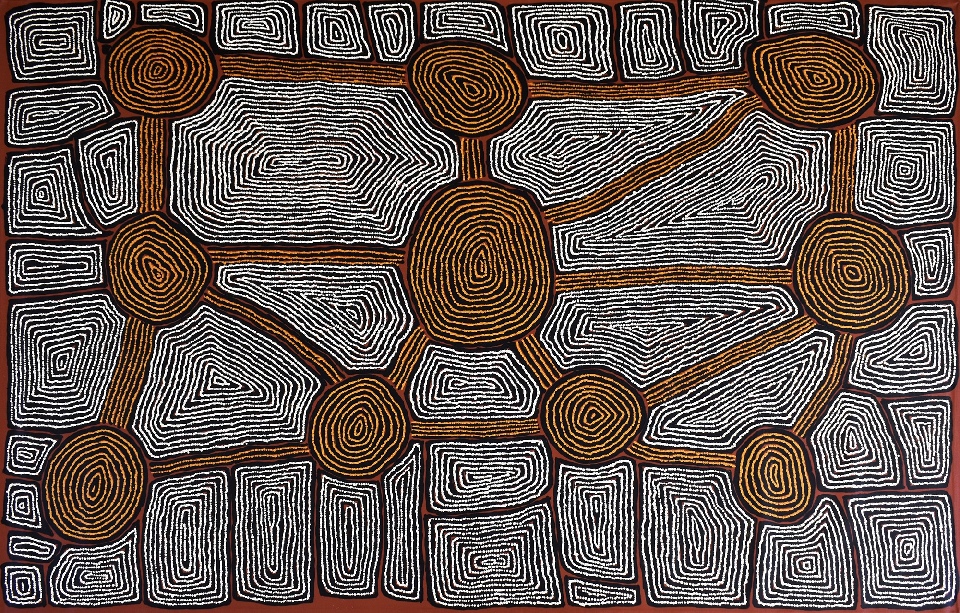 Tingari - TTJAR2333 by Thomas Tjapaltjarri