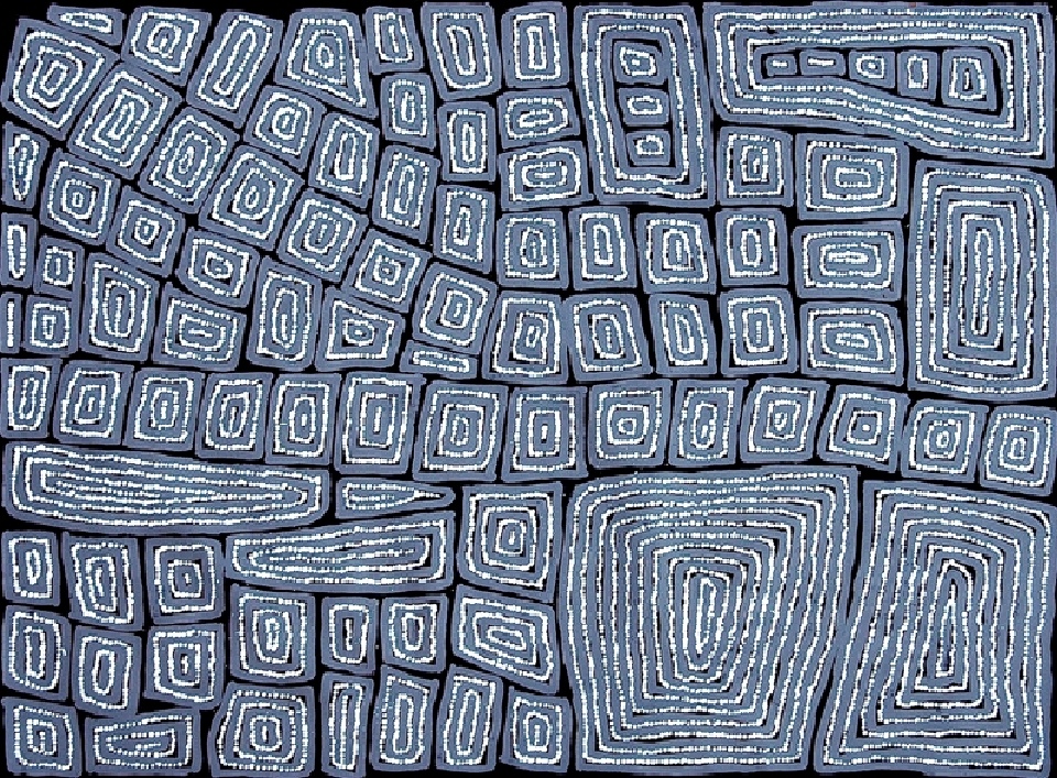 Tingari - TTJG0045 by Thomas Tjapaltjarri