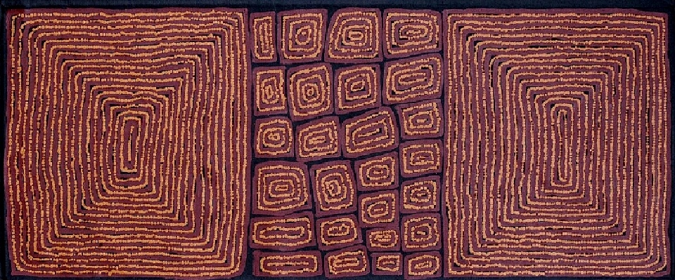 Tingari - TTJG0019 by Thomas Tjapaltjarri