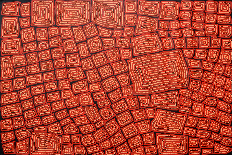 Tingari - TTJG0069 by Thomas Tjapaltjarri