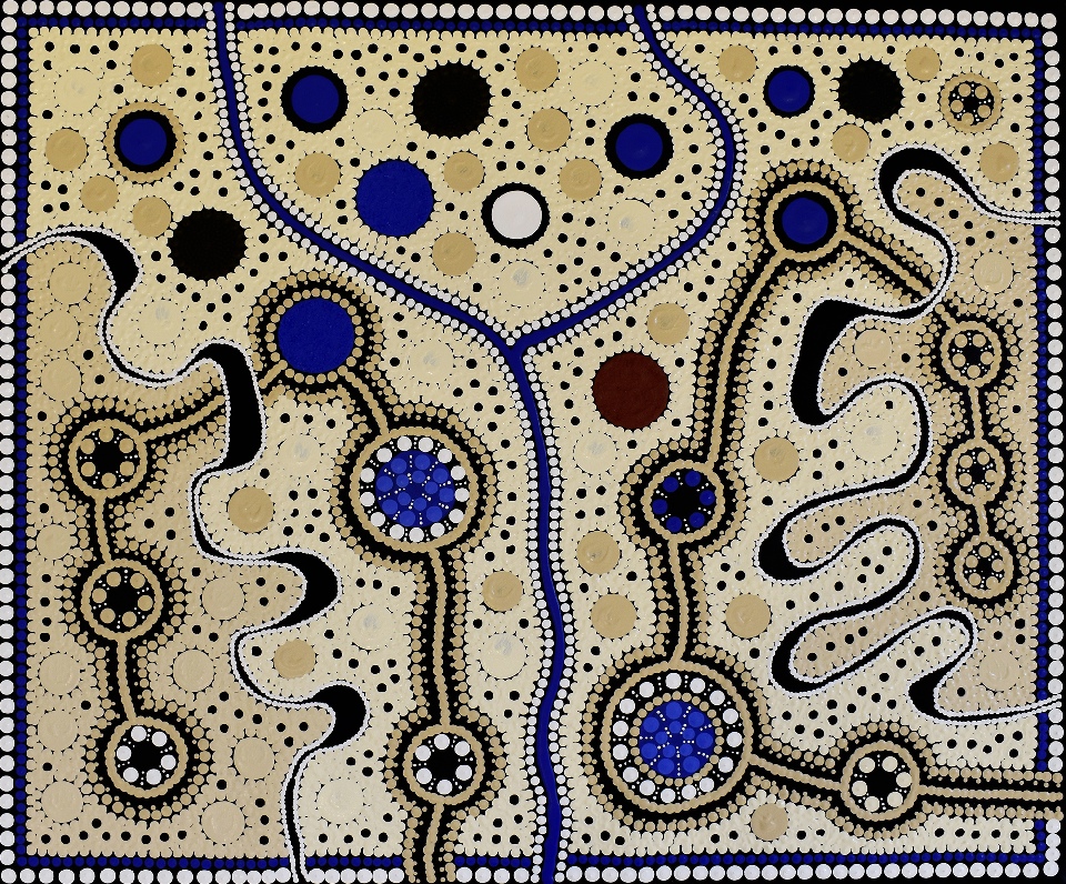 Journey Tracks To Sacred Water Sites - TSOG0279 by Tony Sorby