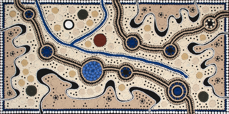 Journey Tracks To Sacred Water Sites - TSOG0255 by Tony Sorby