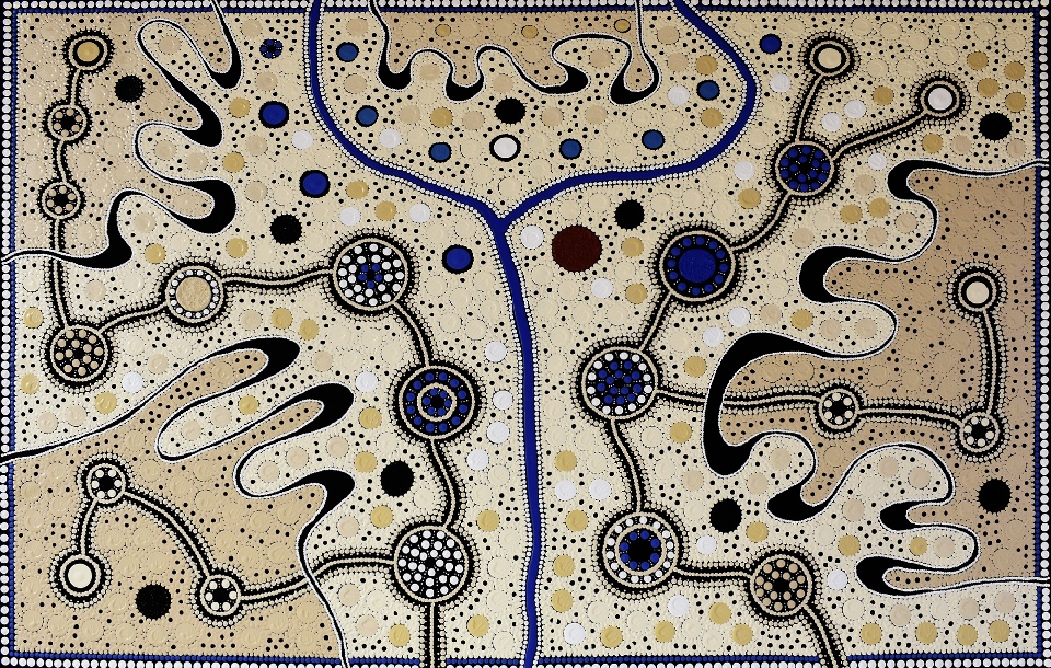 Journey Tracks to Sacred Water Sites - TSOG0352 by Tony Sorby