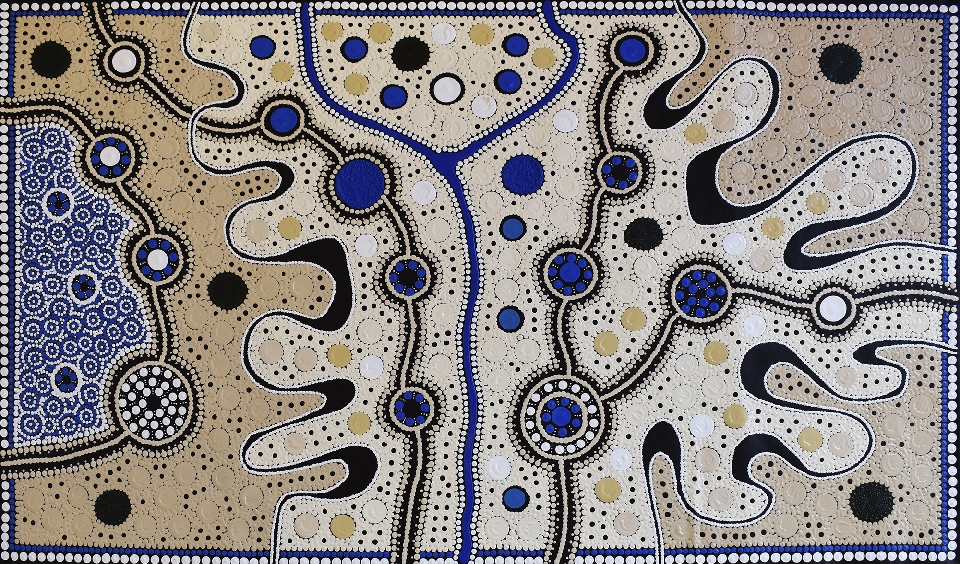 Journey Tracks to Sacred Water Sites - TSOG0362 by Tony Sorby