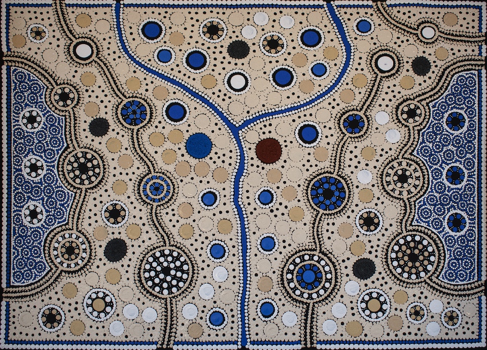 Journey Tracks to Sacred Water Sites - TSOG0368 by Tony Sorby