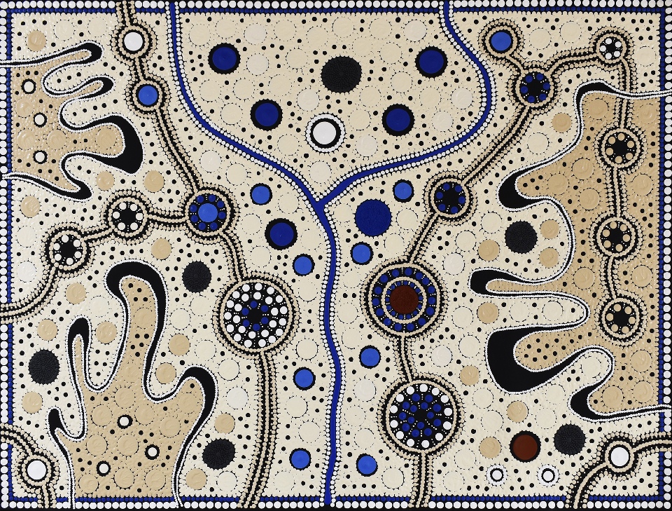 Journey Tracks To Sacred Water Sites - TSOG0388 by Tony Sorby