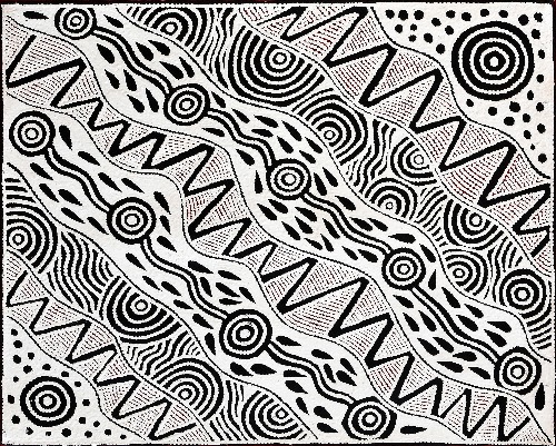 Pikilyi Jukurrpa (Vaughan Springs Dreaming) - UNHWU2353/20ny