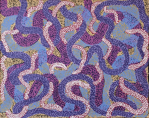 Warlukurlangu Jukurrpa (Fire country Dreaming) - VNPWU1059/24ny