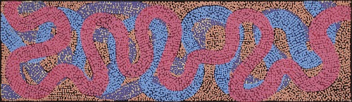 Warlukurlangu Jukurrpa (Fire country Dreaming) - VNPWU1053/24ny