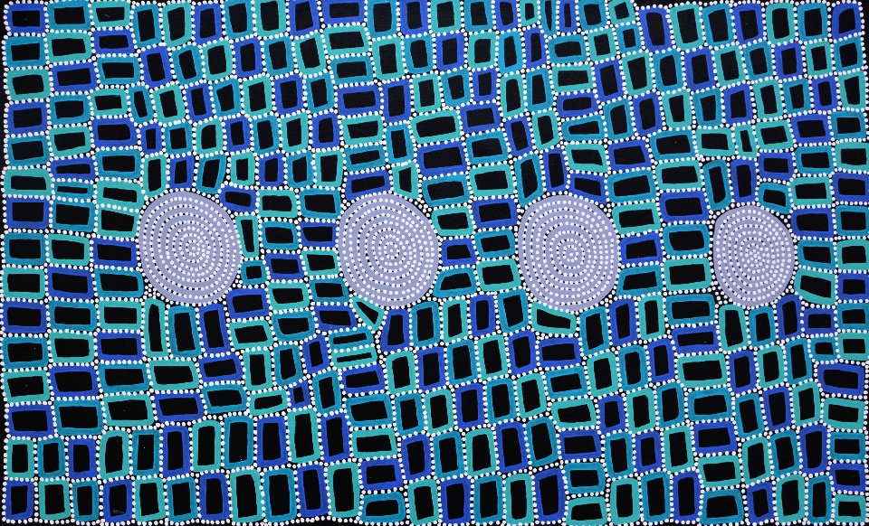 Tingari - WTJG0124 by Walala Tjapaltjarri