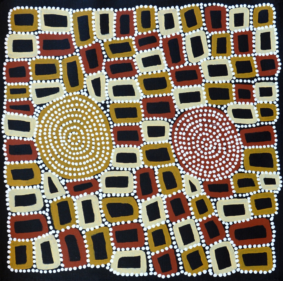 Tingari - WTJG0148 by Walala Tjapaltjarri