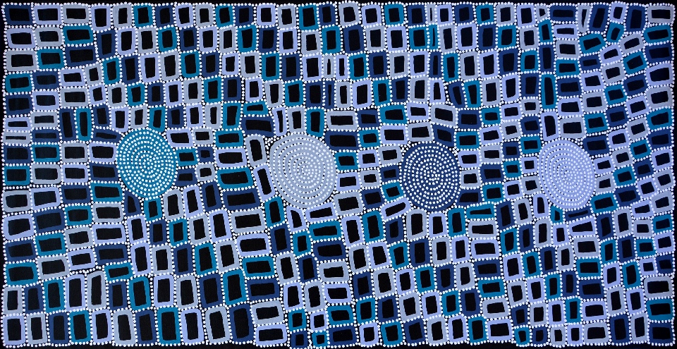 Tingari - WTJG0122 by Walala Tjapaltjarri