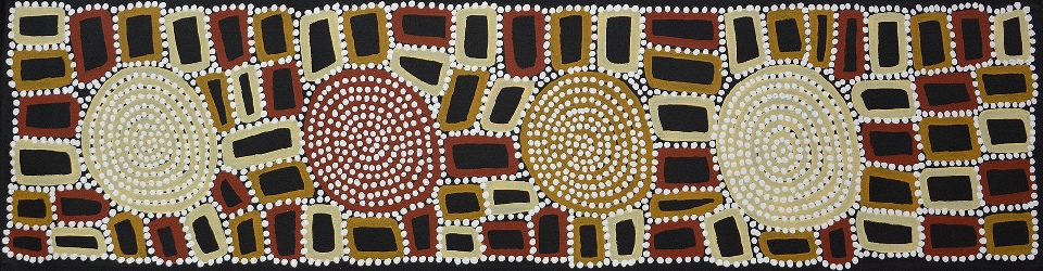 Tingari - SMSWT0915001 by Walala Tjapaltjarri