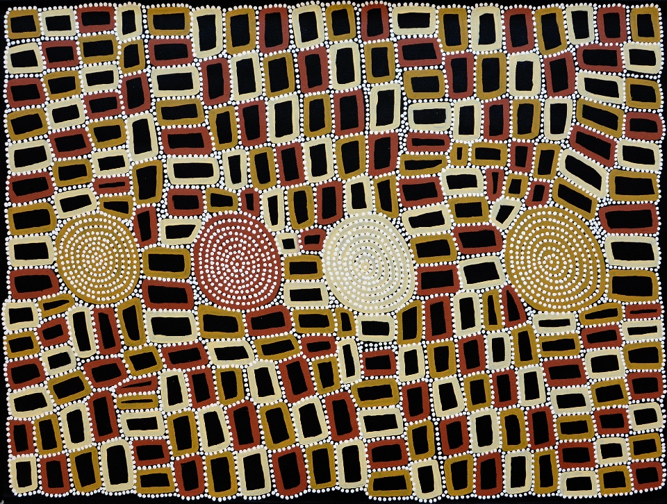 Tingari - WTJG0165 by Walala Tjapaltjarri