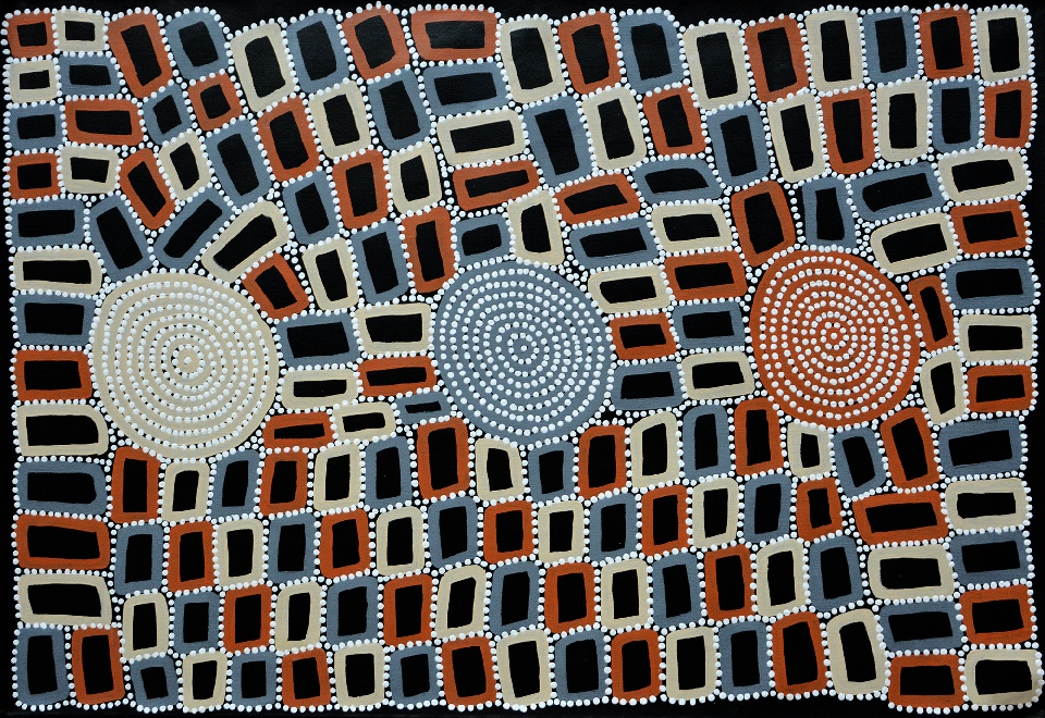 Tingari - WTJG0179 by Walala Tjapaltjarri