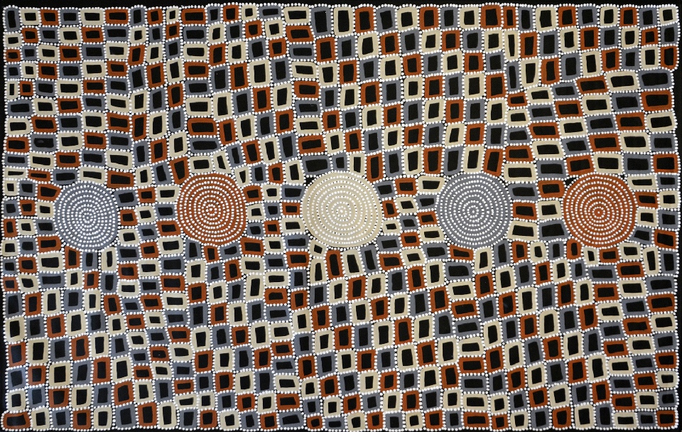 Tingari - WTJG0178 by Walala Tjapaltjarri