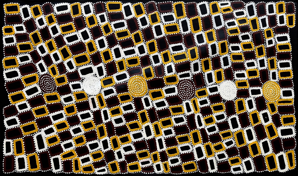 Tingari - WTJAR2101 by Walala Tjapaltjarri