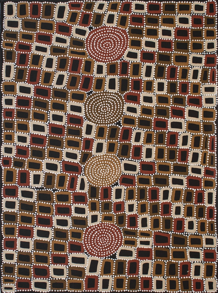 Tingari - WTJJ0005 by Walala Tjapaltjarri