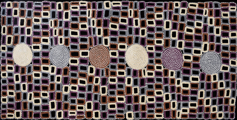 Tingari - WTJG0206 by Walala Tjapaltjarri