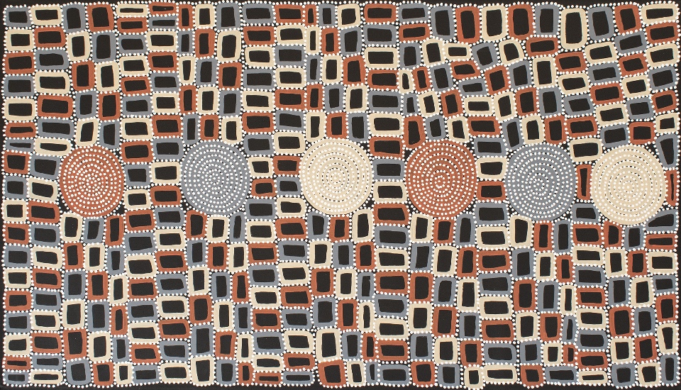 Tingari - WTJG0207 by Walala Tjapaltjarri