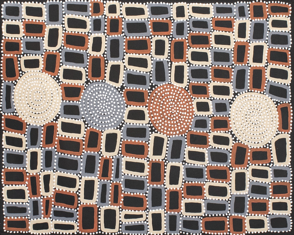 Tingari - WTJG0212 by Walala Tjapaltjarri