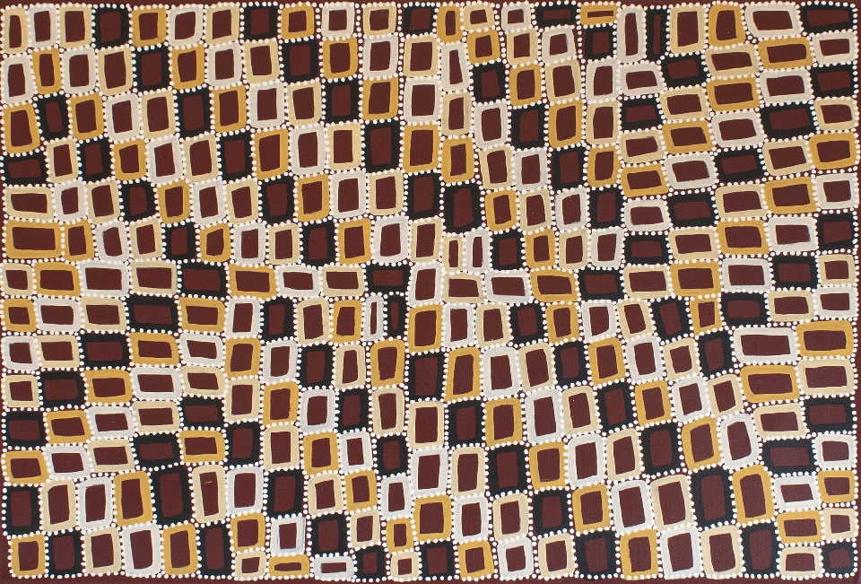 Tingari - WTJFD71/0123 by Walala Tjapaltjarri