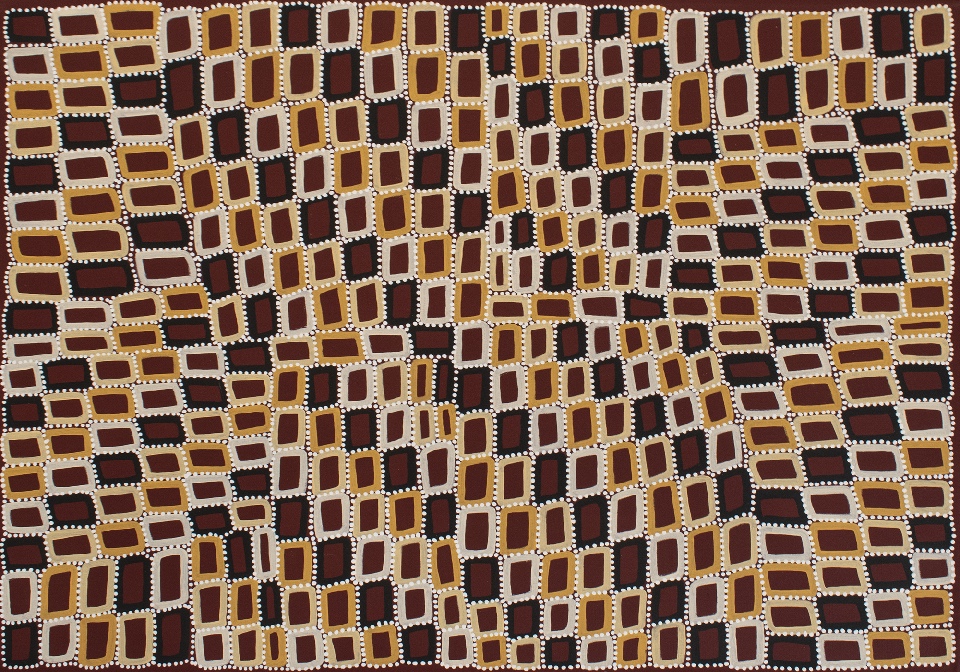 Tingari - WTJFD72/0123 by Walala Tjapaltjarri