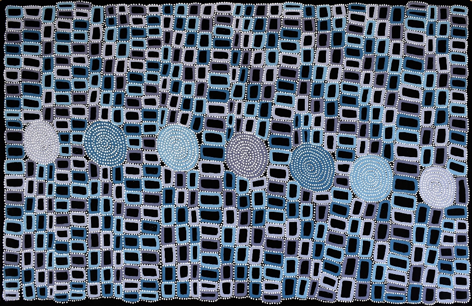 Tingari - WTJG0215 by Walala Tjapaltjarri