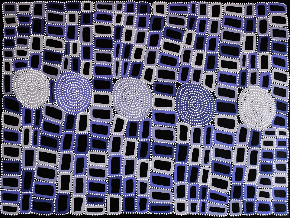 Tingari - WTJG0216 by Walala Tjapaltjarri