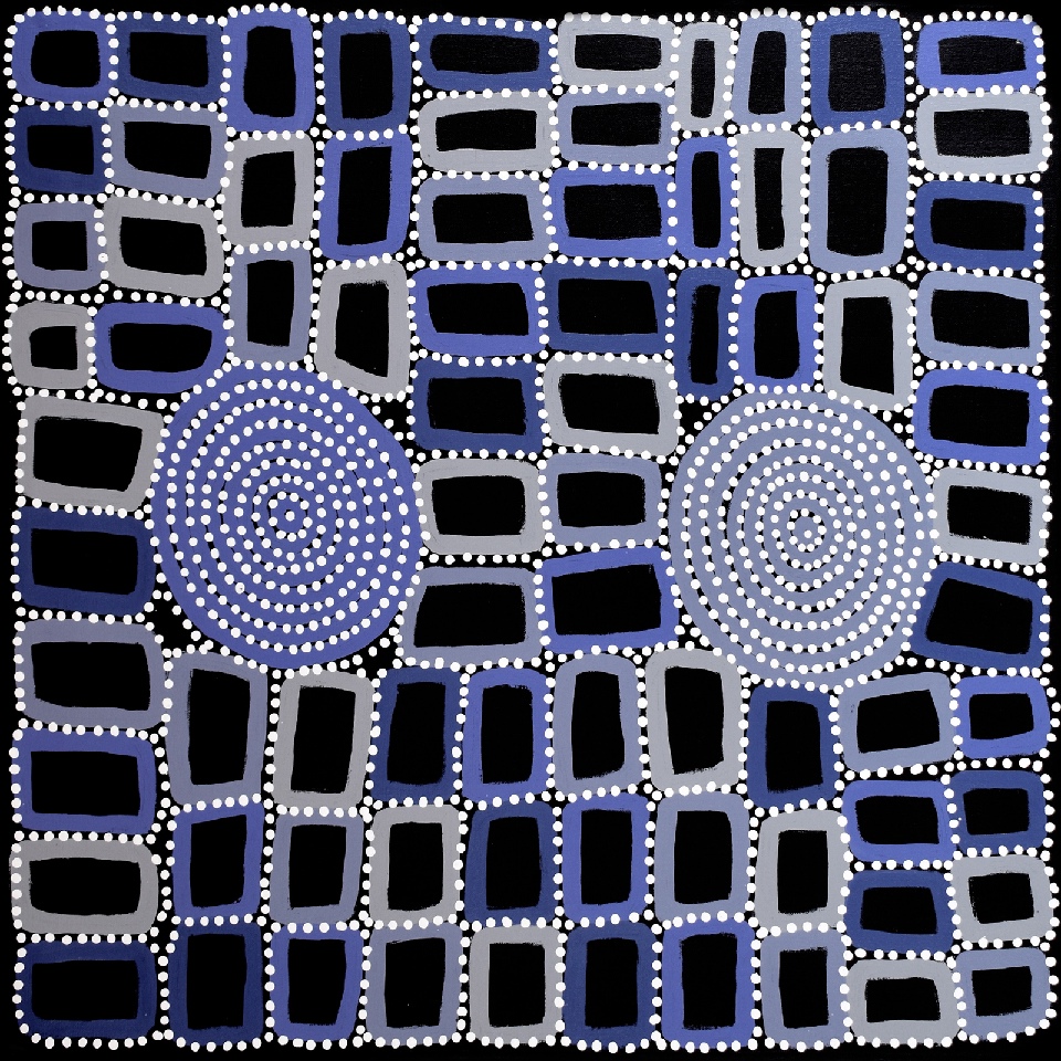 Tingari - WTJG0217 by Walala Tjapaltjarri