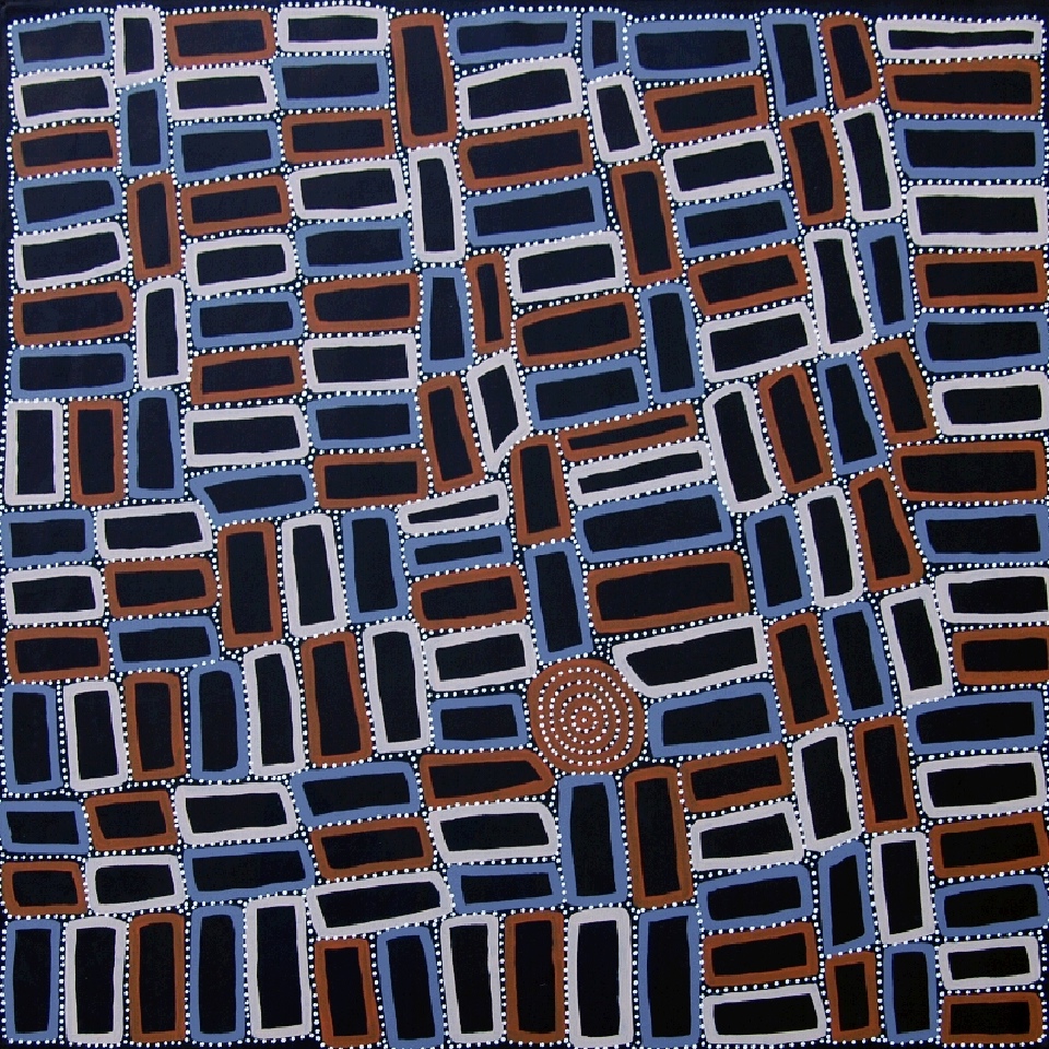 Tingari - WTJG0009 by Walala Tjapaltjarri