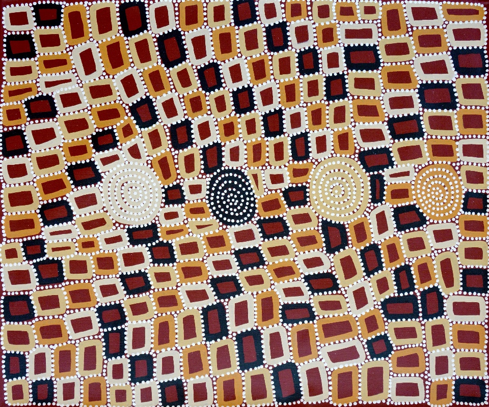 Tingari - WTJG0095 by Walala Tjapaltjarri