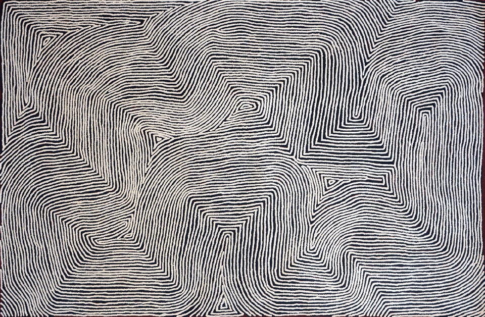 Tingari - WARFD41/0220 by Warlimpirrnga Tjapaltjarri