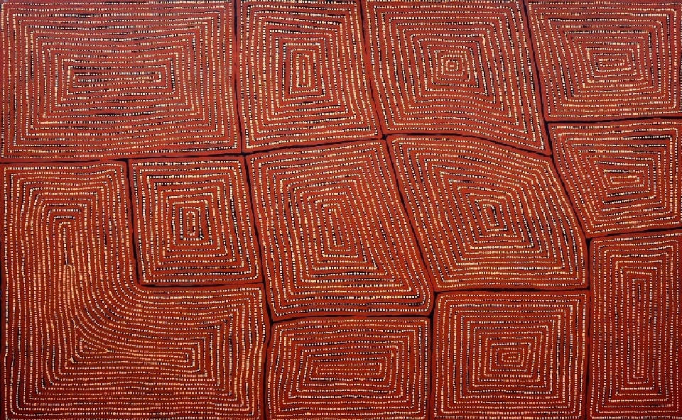 Tingari - WARG0004 by Warlimpirrnga Tjapaltjarri