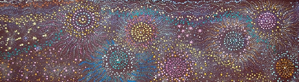 Napaljarri - Warnu Jukurrpa - WNBWU3184/11 by Wendy Nungarraryi Brown