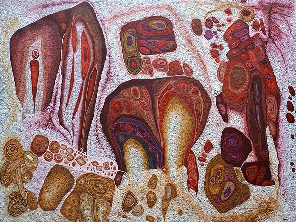 example of artwork by Helen McCarthy Tyalmuty