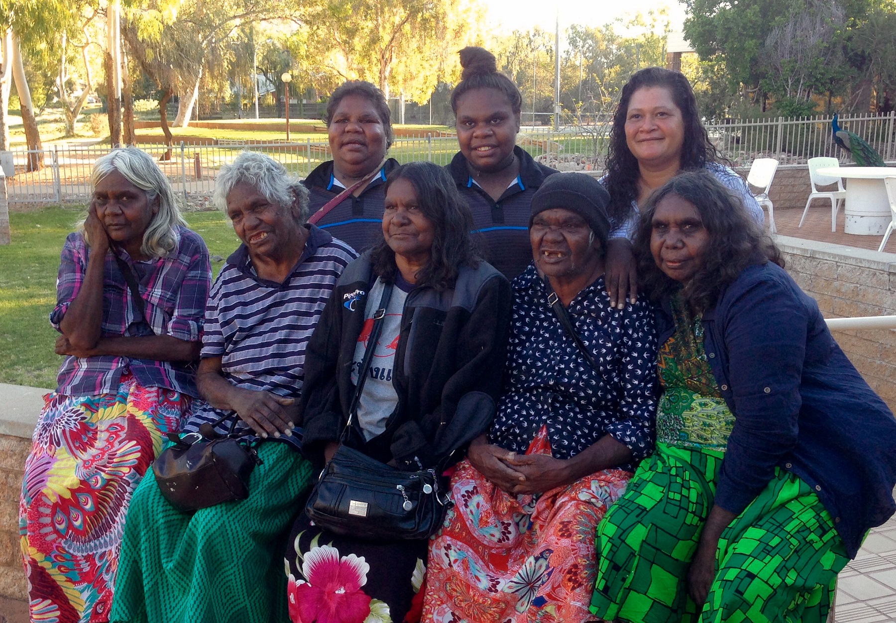 A group of Artist Members attending an AAAA event in Alice Springs