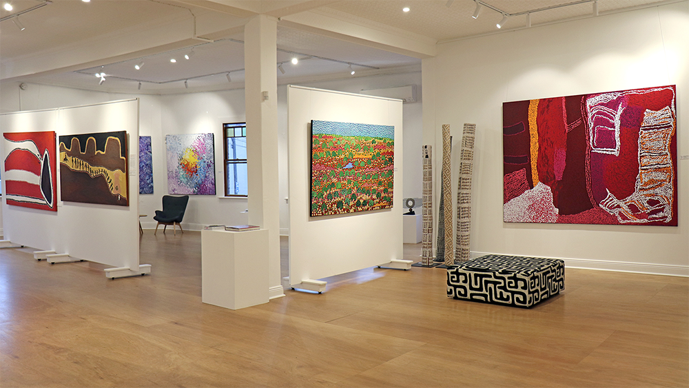 A view inside our third level collectors gallery