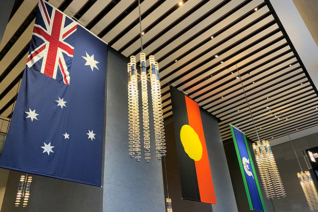 Three Flags of Australia 