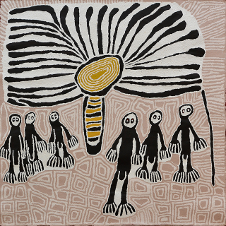 Windmill - Linda Syddick Napaltjarri