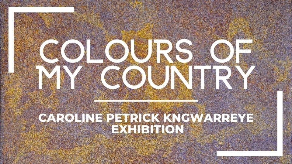 Colours of my Country - Caroline Petrick Kngwarreye Exhibition